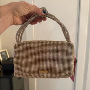 Cult Gaia Top Handle sparkle bag